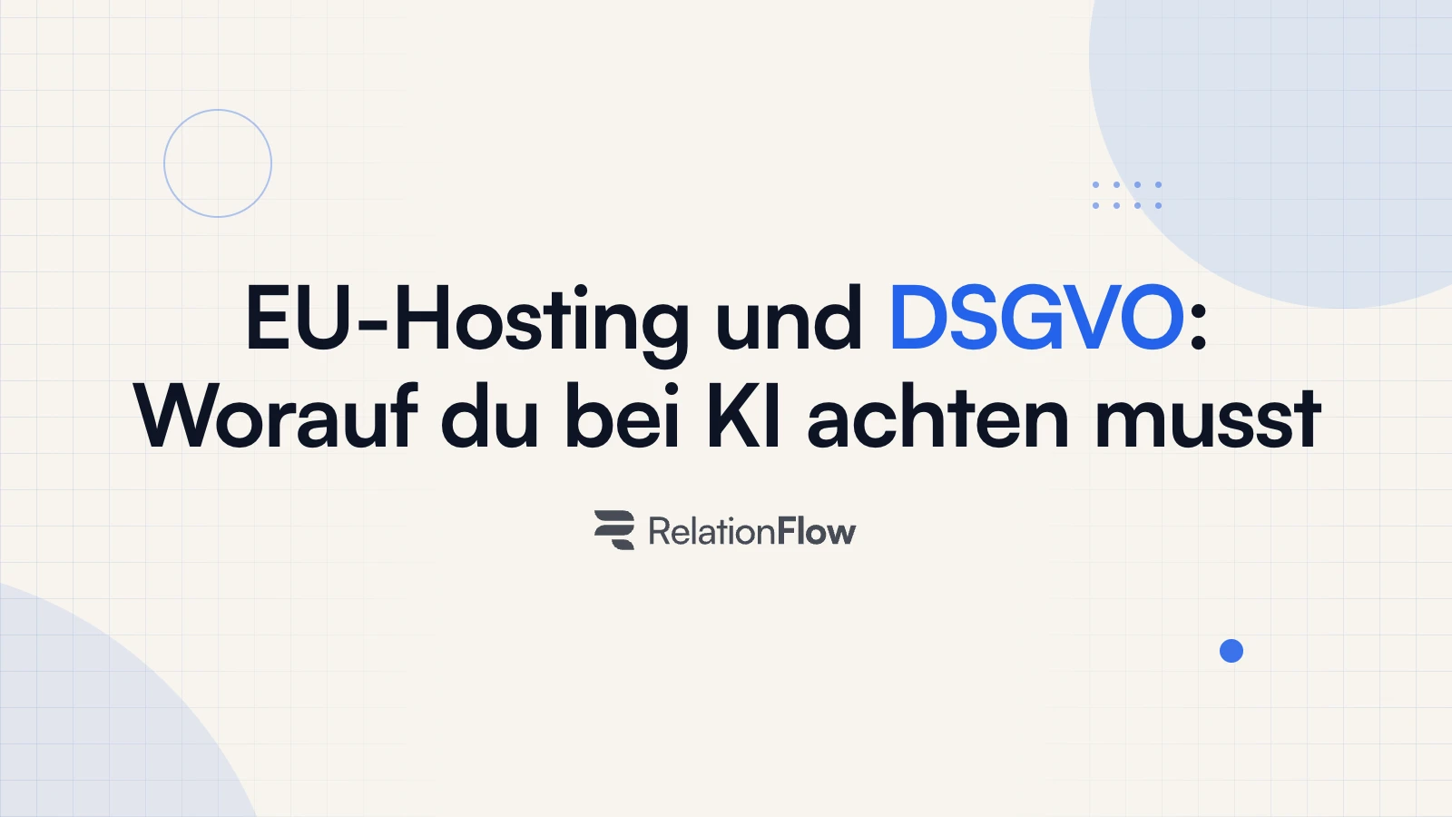Abstrakte europäische Dateninfrastruktur für sichere Unternehmens-KI